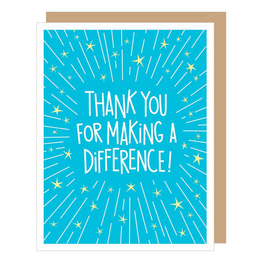 Card - Goodbye - Thank You For Making A Difference