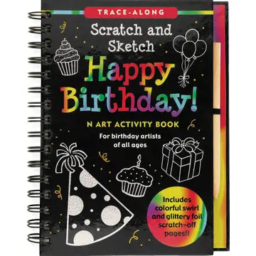 Scratch & Sketch - Happy
