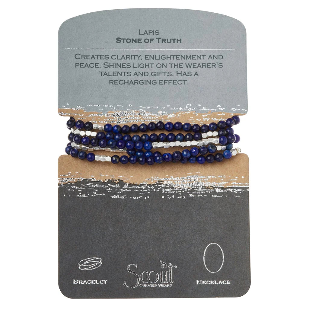 Bracelet/Necklace - Stone Wrap
