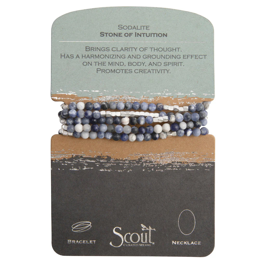 Bracelet/Necklace - Stone Wrap