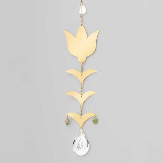 Suncatcher - Blooming Flower/Aqua Terra