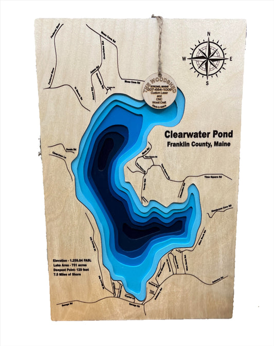 Wall Art - Clearwater Lake