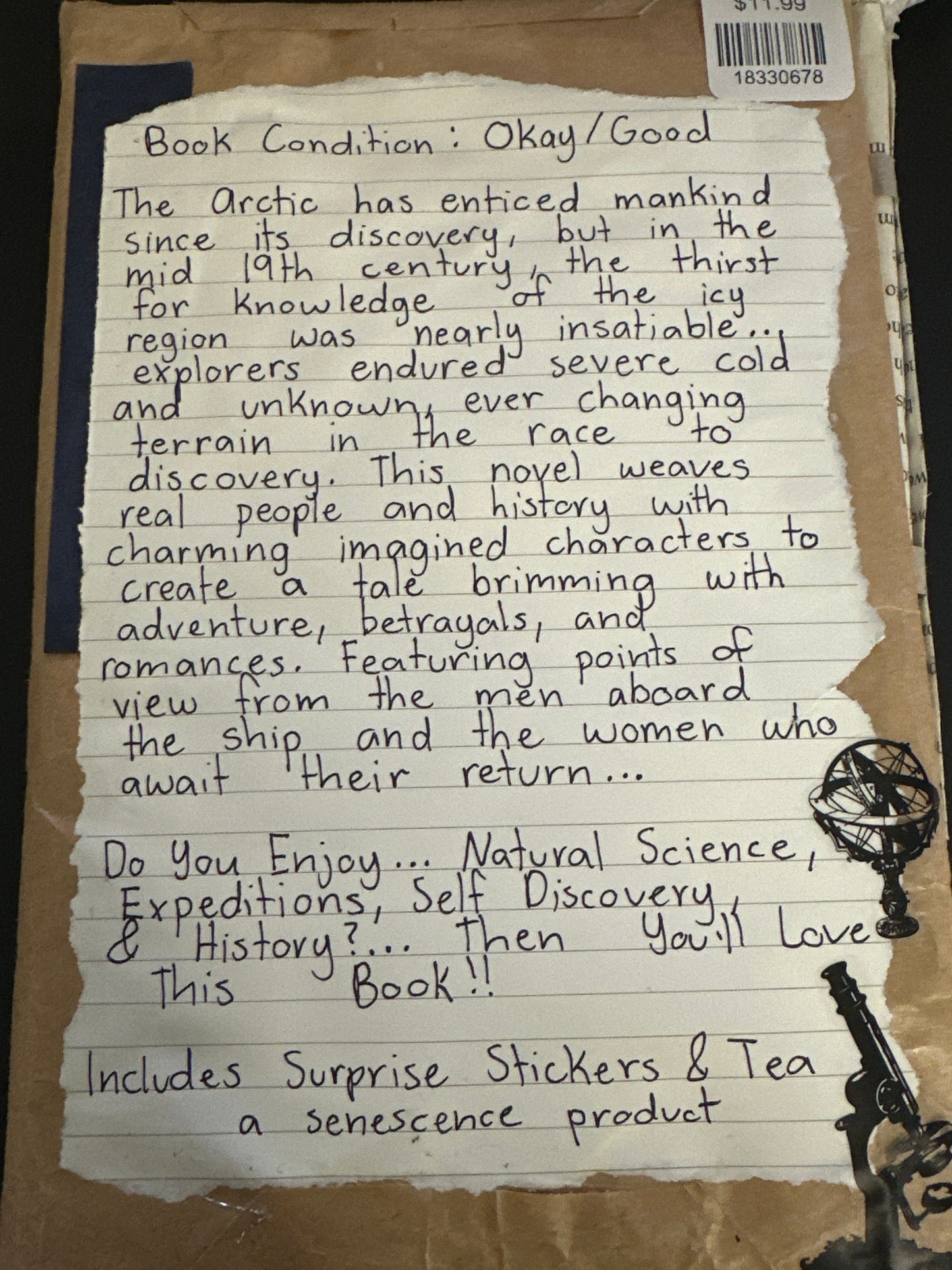 Book - Blind Date - Historical Fic - Natural Science