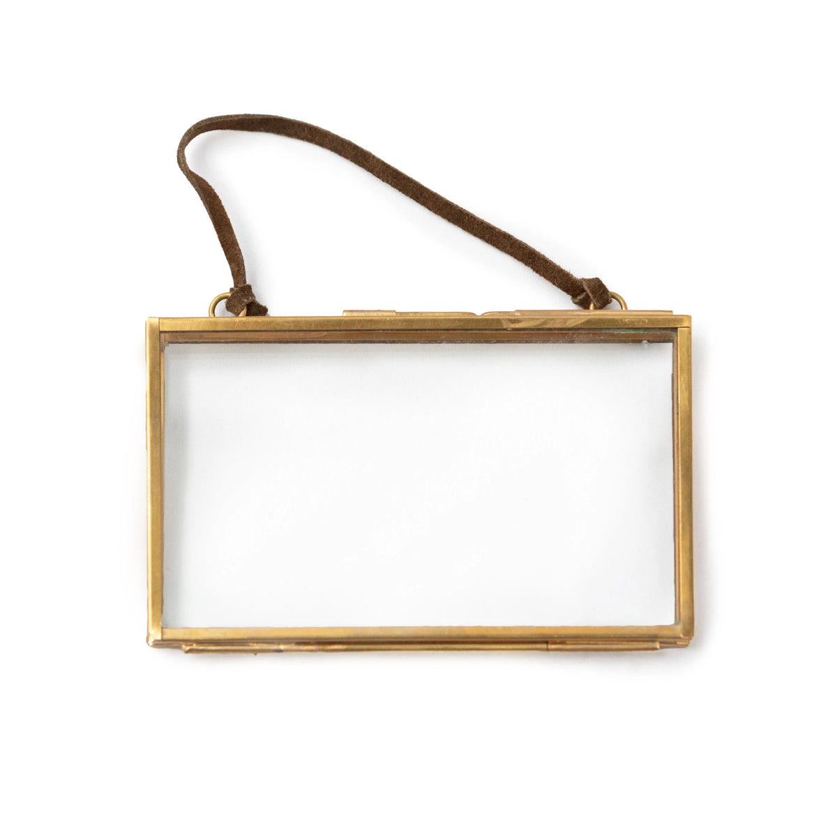 Brass 5" x 3" Picture Frame - Horizontal