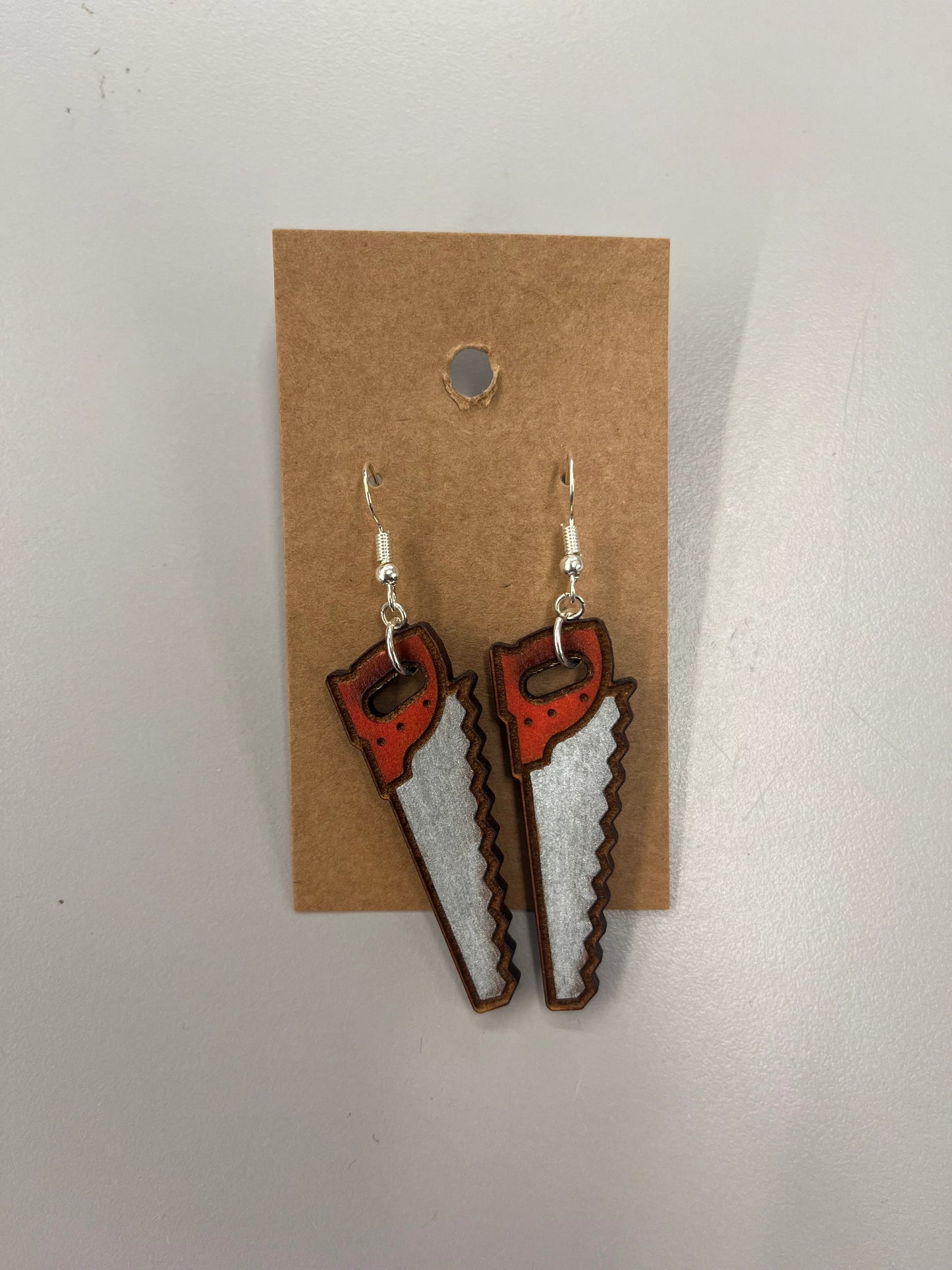 Earrings - Saw