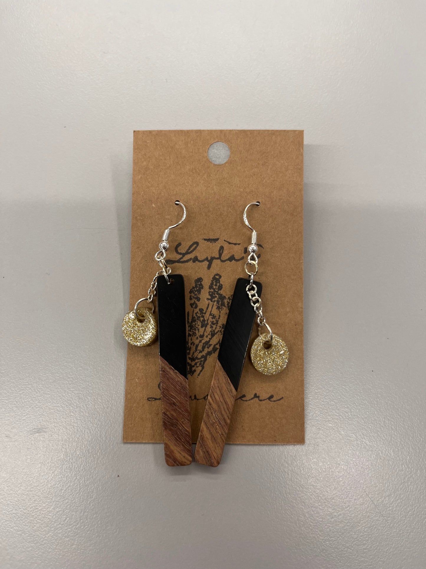 Earrings - Wooden and Clay