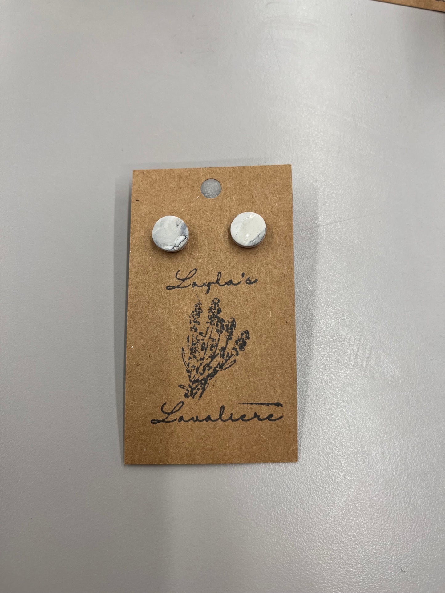 Earrings - Clay Studs