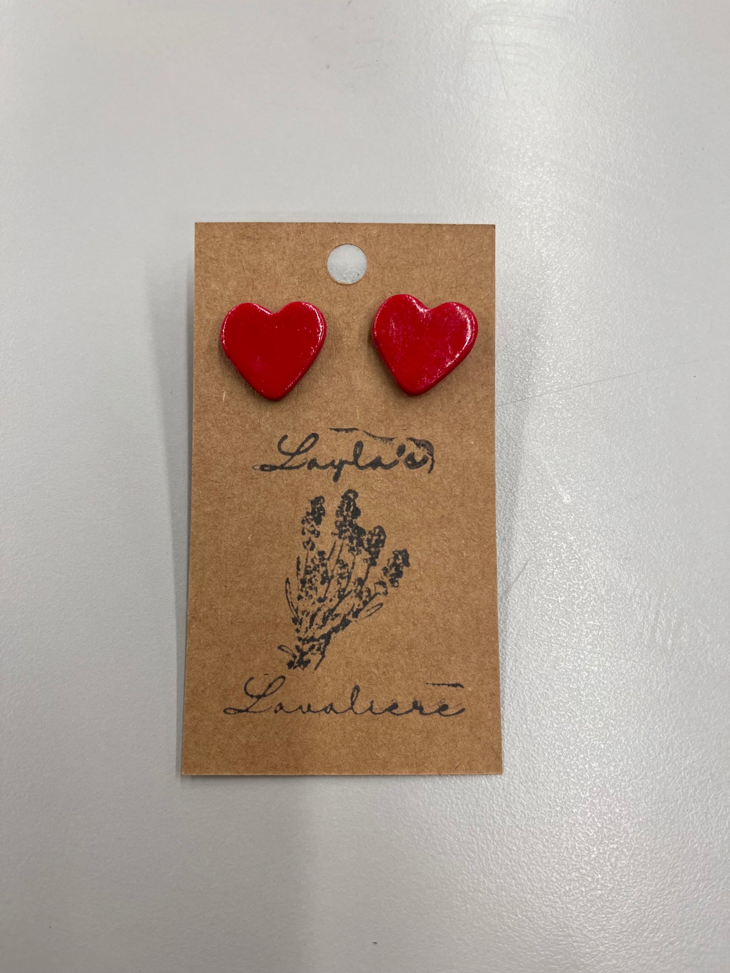 Earrings - Clay Studs