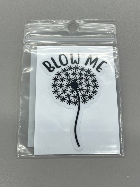 Sticker Sm - "Blow me" dandelion