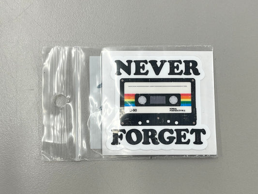 Sticker Sm - Never Forget