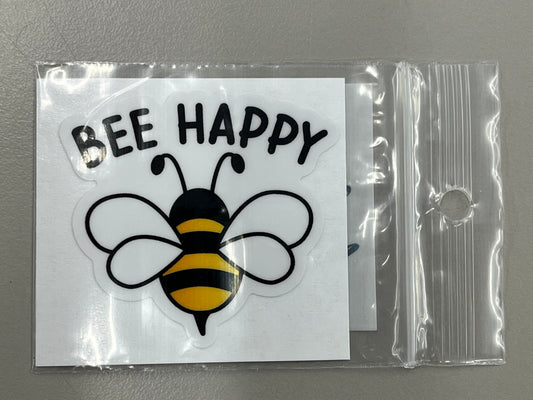 Sticker Sm - Bee Happy