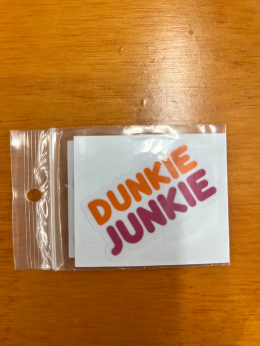 Sticker Sm - Dunkie Junkie
