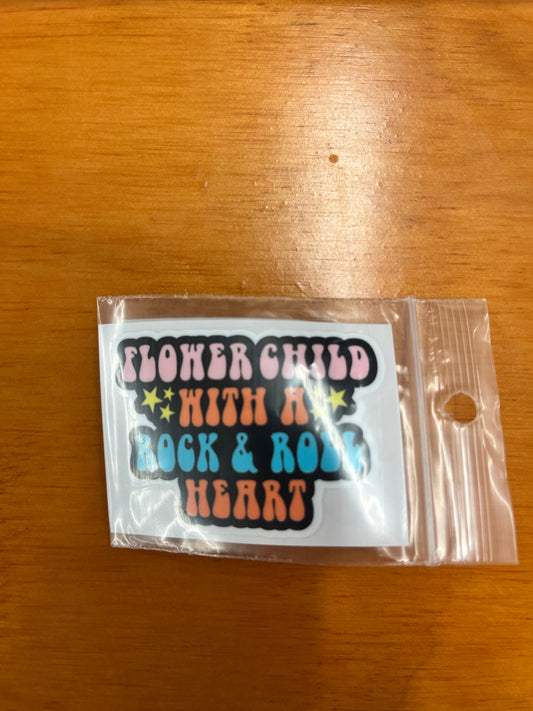 Sticker Sm - Flower Child