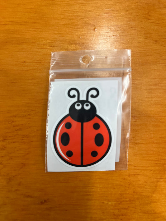 Sticker Sm- Ladybug