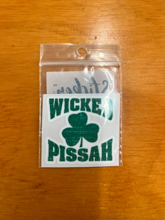 Sticker Sm - Wicked Pissah