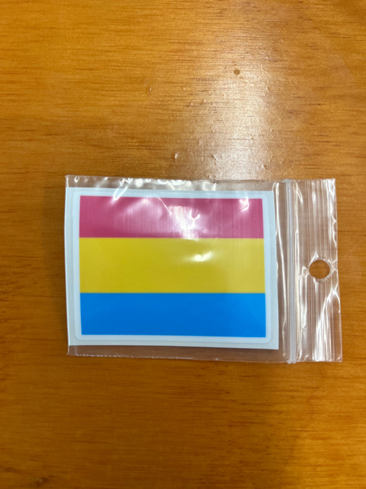 Sticker Sm - Pan Flag