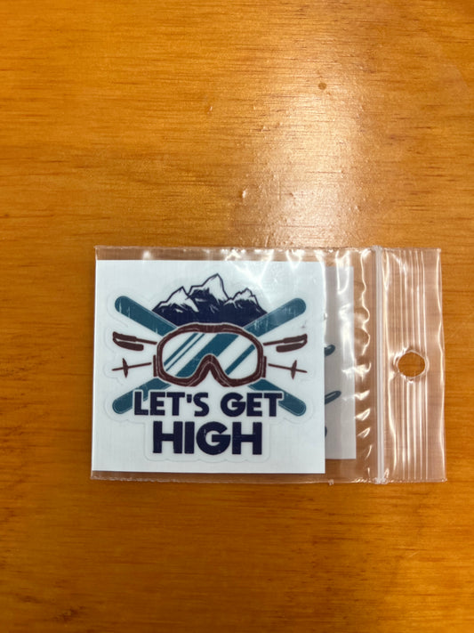 Sticker Sm - Lets Get High