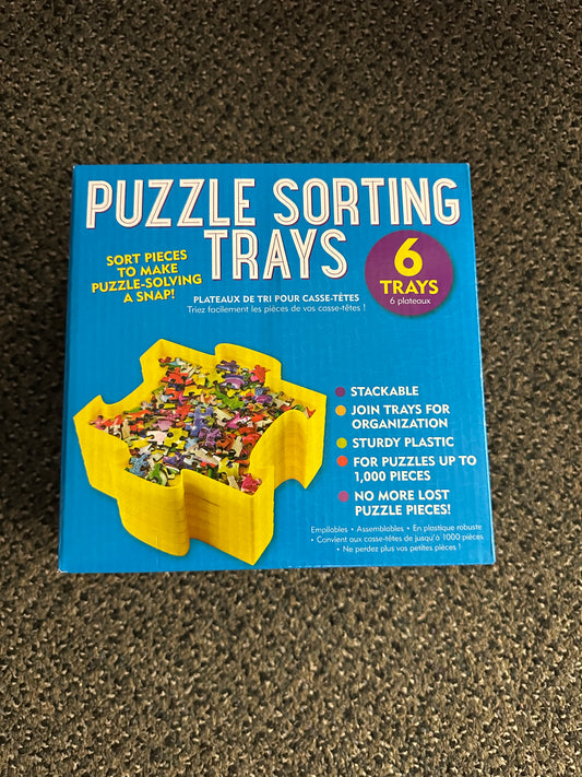 Puzzle - Tray for Sorting Puzzle Pieces