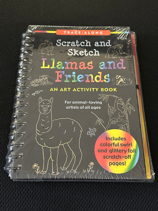Scratch & Sketch - Llamas