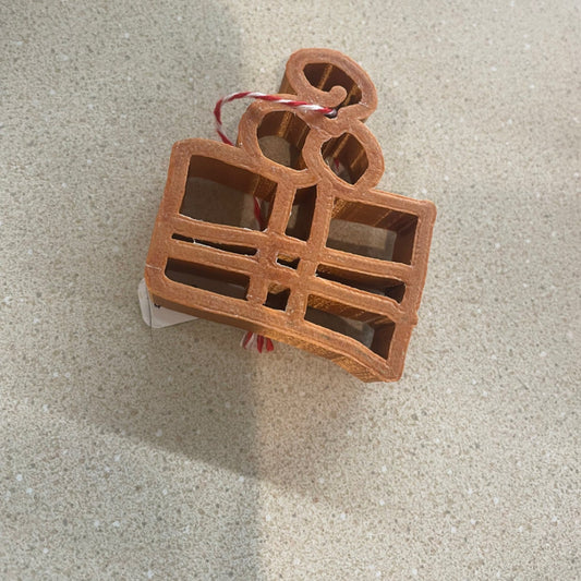 Ornament - 3D Printed - Present