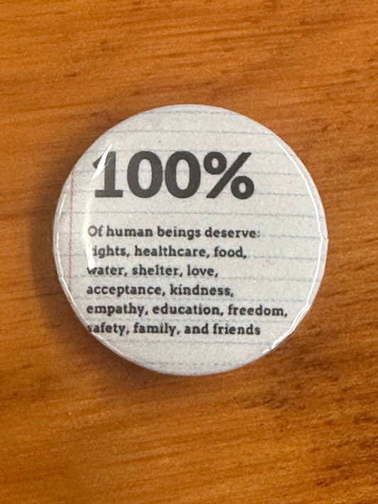 Right to Protest Button