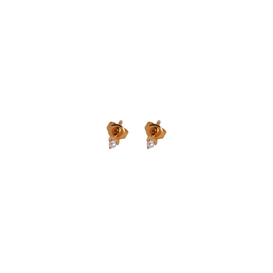Earrings - Tiny Pearl Stud