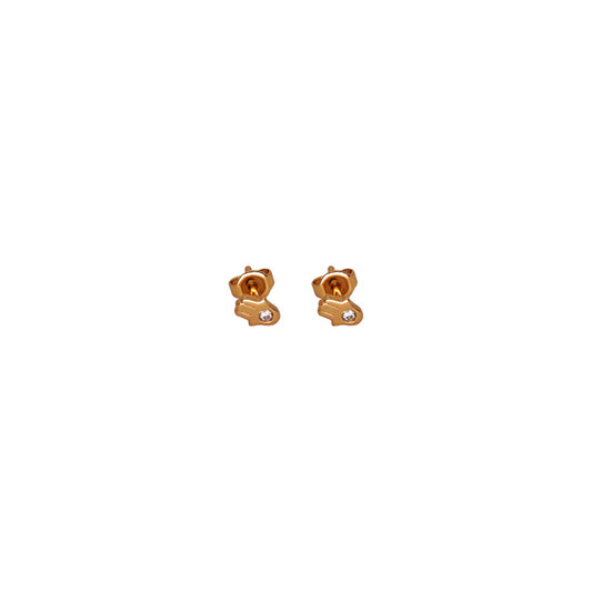 Earrings - Tiny Hand Stud