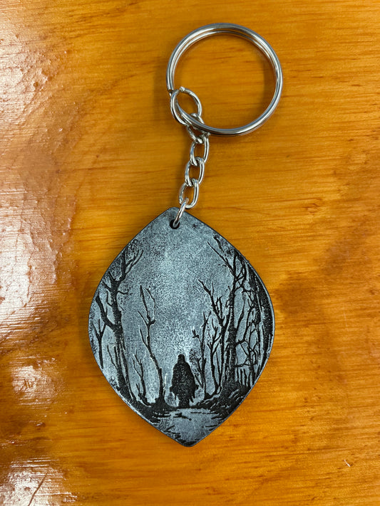 Keychain - Forest Path