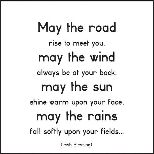 Card - May the road raise to meet you