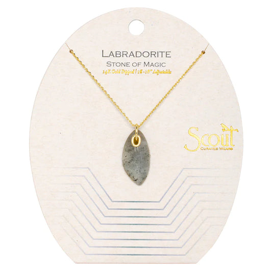 Necklace - Organic Stone