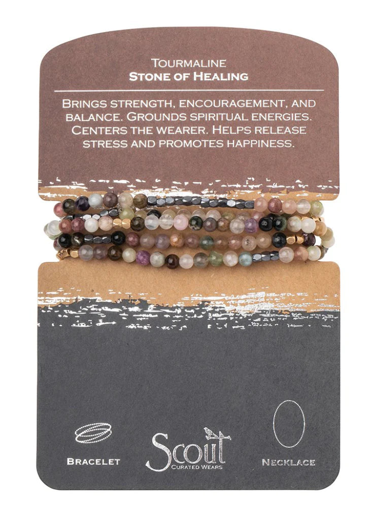 Bracelet/Necklace - Stone Wrap