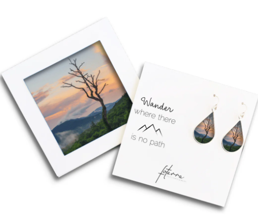 Earrings - Lone Tree - Sterling Silver