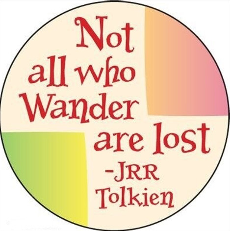 Pin - Not All Who Wander