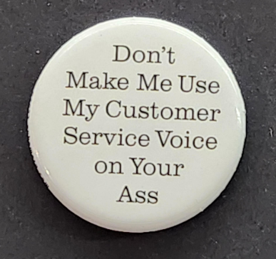 Pin - Customer Service Voice