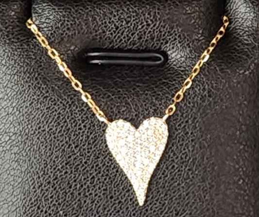 Necklace - Small Gold Heart