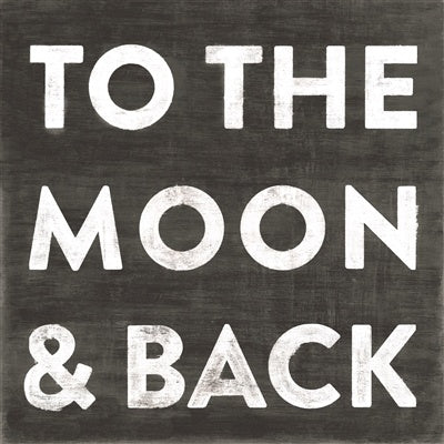To The Moon & Back Plate