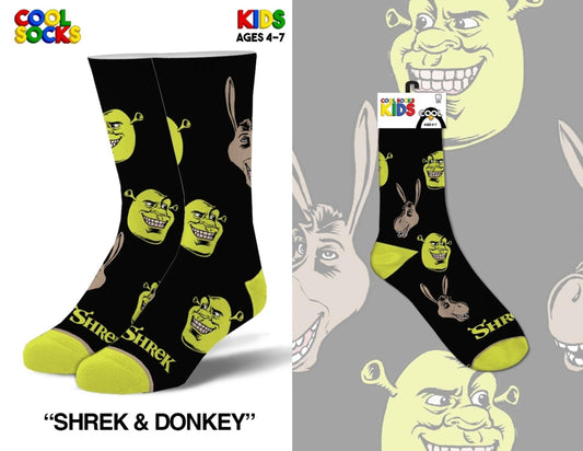Shrek 4-7 Socks - Kids