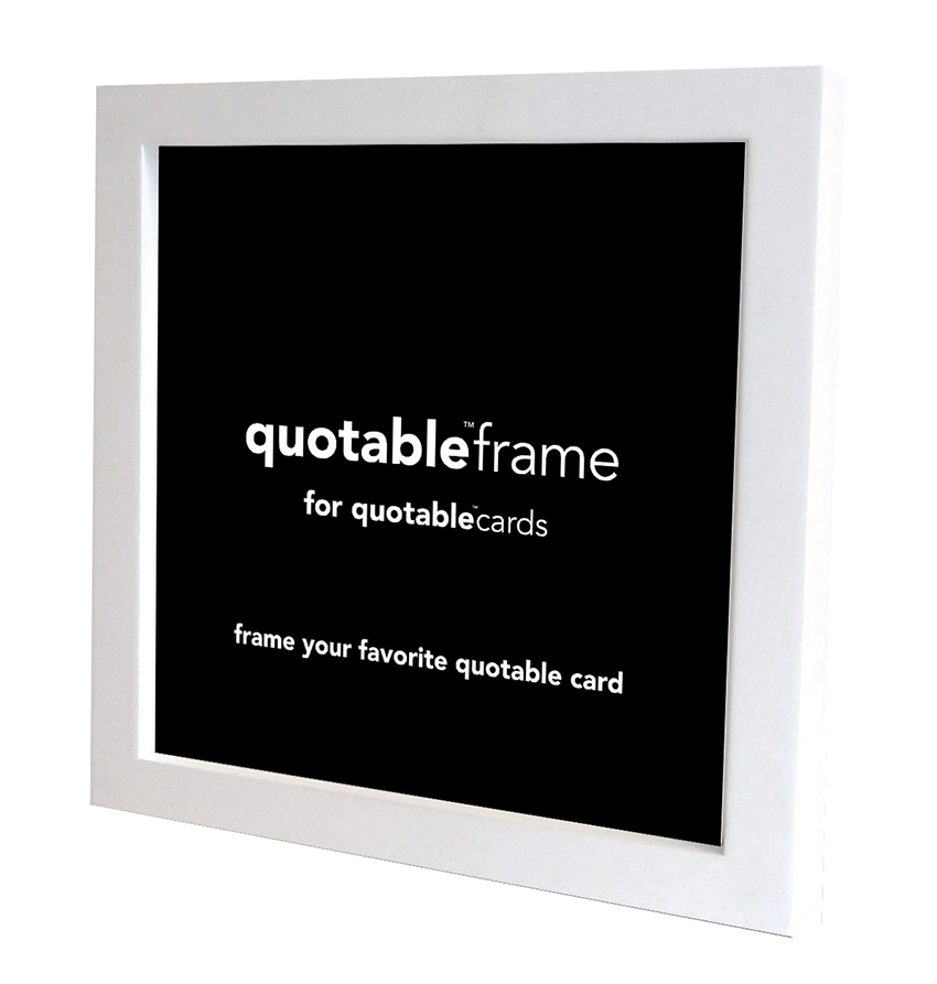 Frame - White Frame for Quotable Card