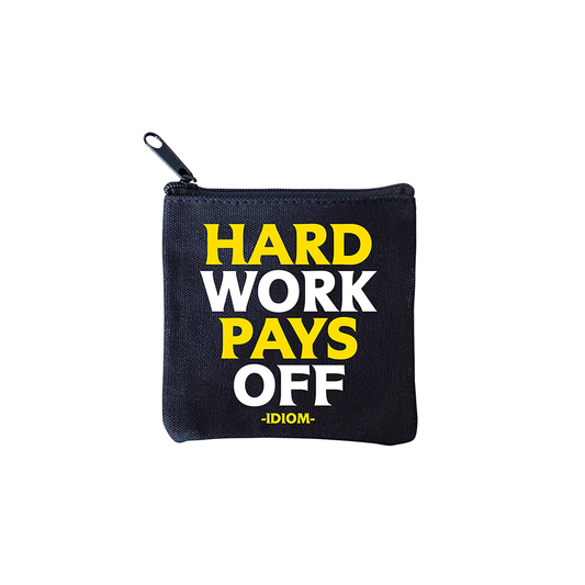 Mini Pouch - Hard Work (Idiom)