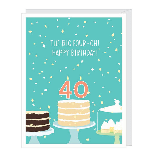 Card - Birthday - 40th Birthday