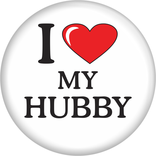 Button - I [Love] My Hubby