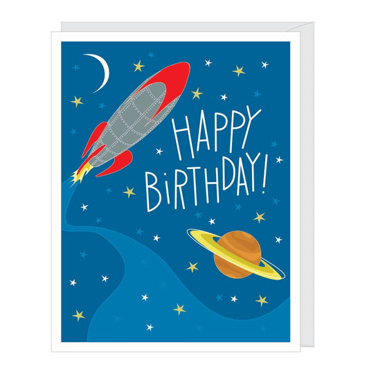 Card - Birthday - Rocket