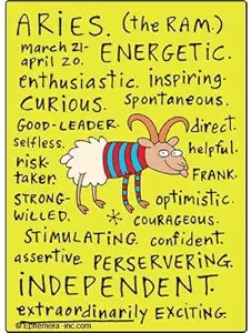 Magnet - Horoscope - Aries (2 The Ram)