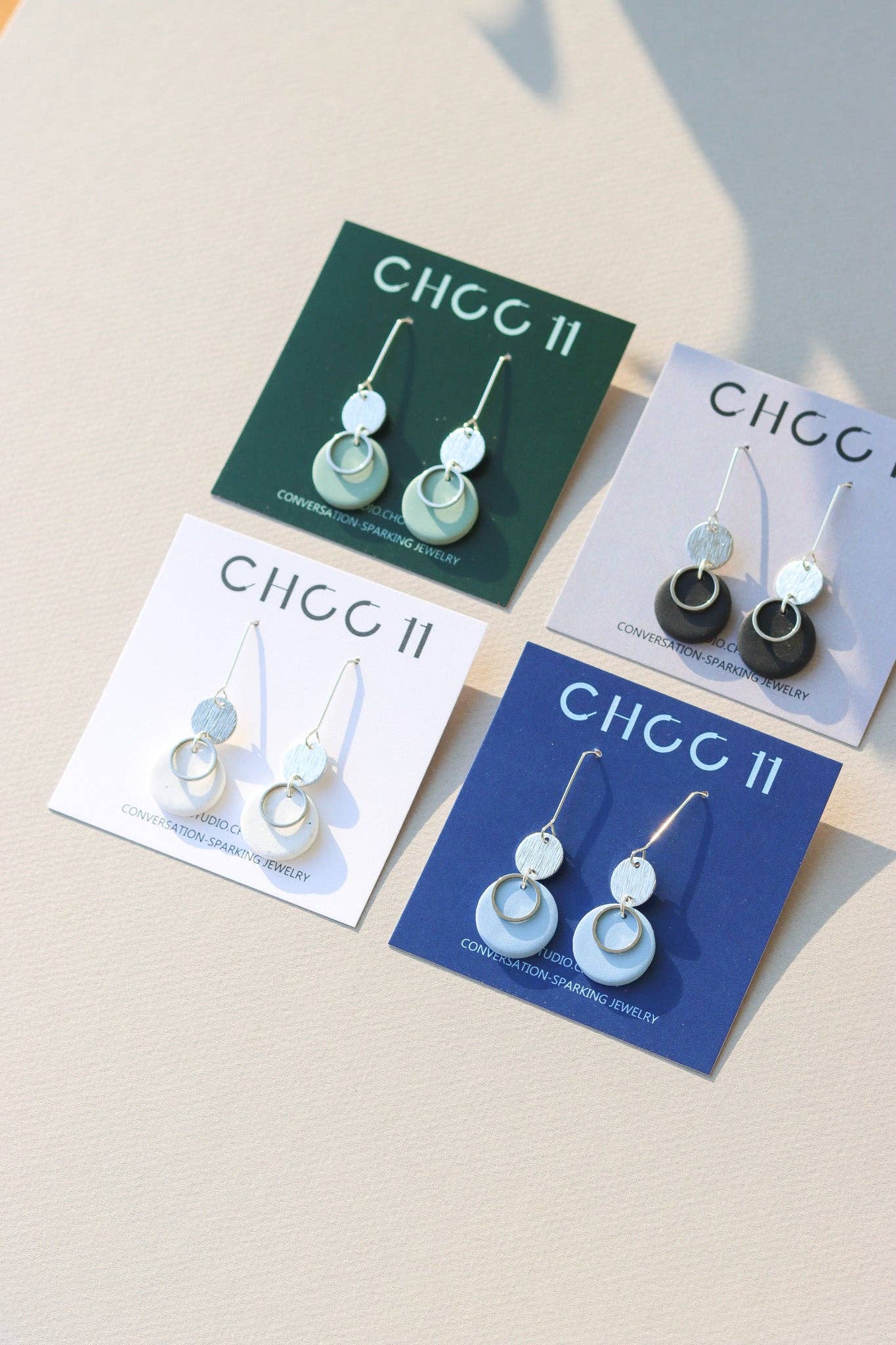 Earrings - Anne - Silver Tone