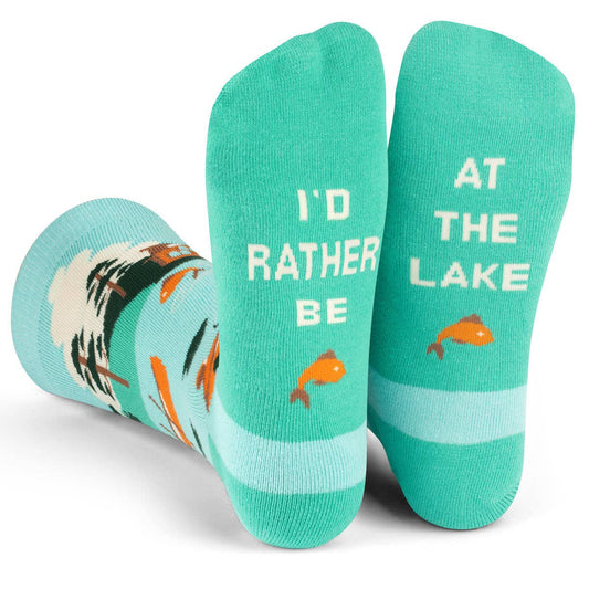 Lavley - I'd Rather Be At The Lake Socks