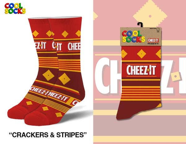 Cool Socks - Cheez It Crackers Socks