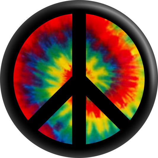Button - Peace Sign