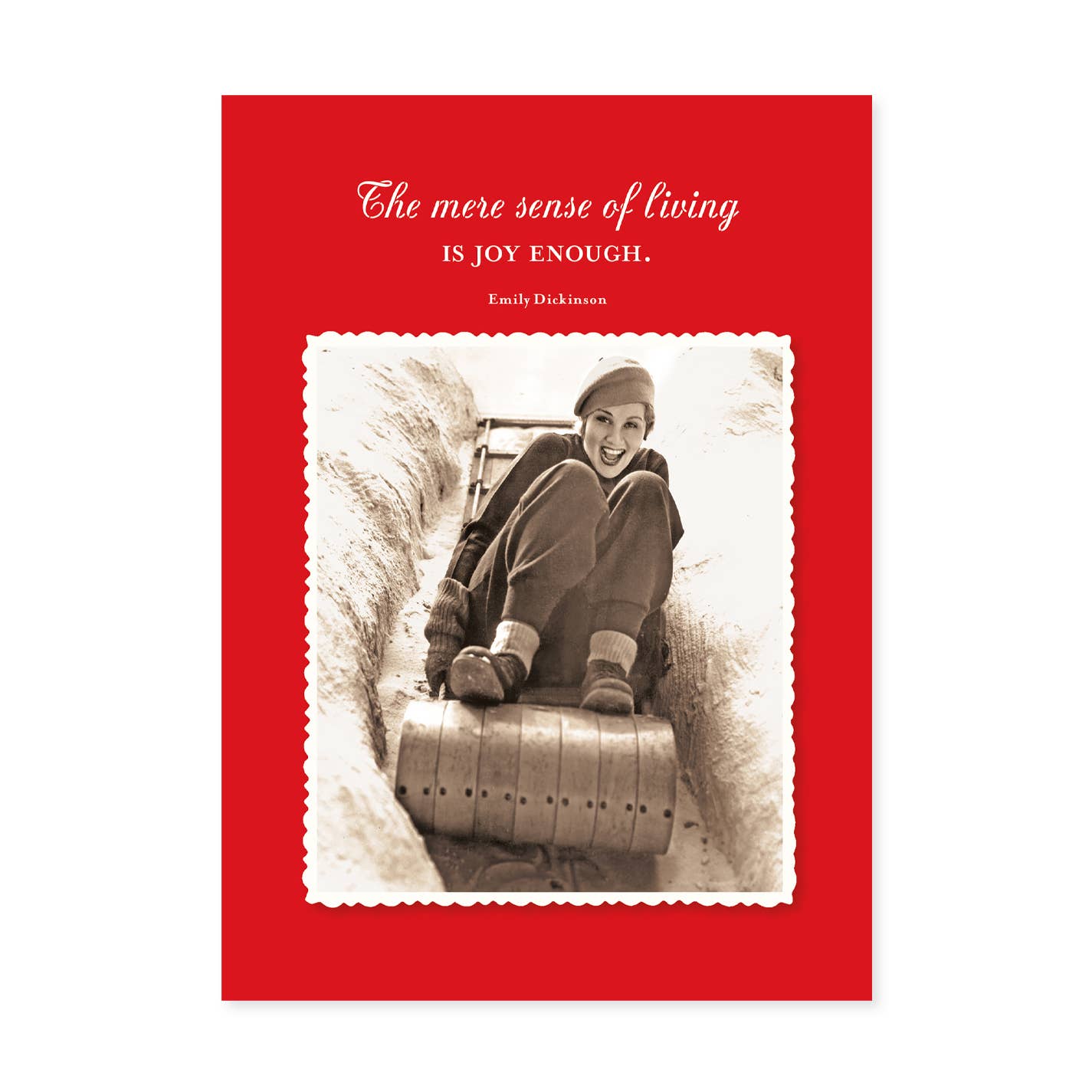 Mere Sense Of Living Holiday Card