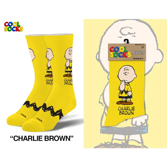 Cool Socks - Peanuts - Charlie Brown - Mens