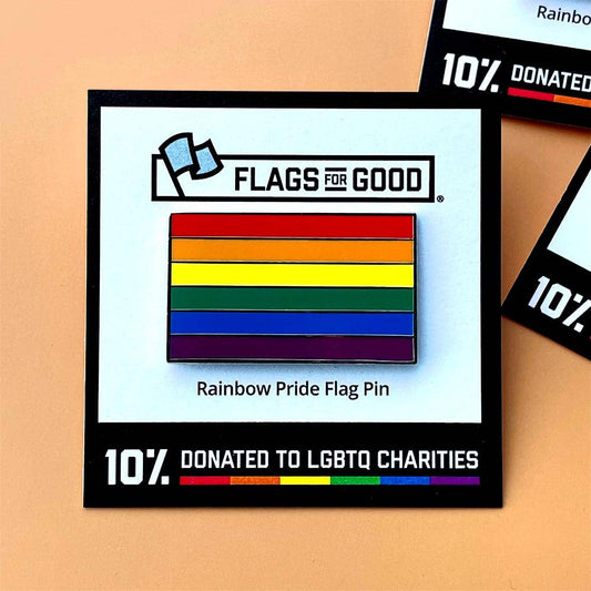 Pin - Rainbow Pride Flag in Enamel